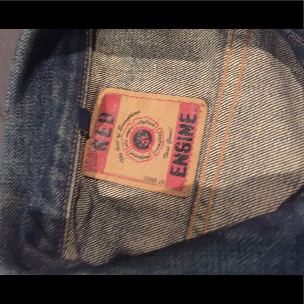 Red Engine denim jacket - Picture 2 of 4